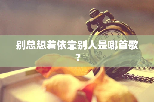 别总想着依靠别人是哪首歌？