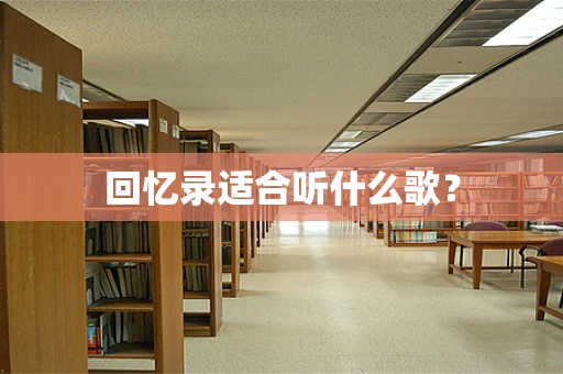 回忆录适合听什么歌？