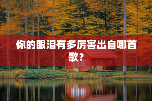 你的眼泪有多厉害出自哪首歌？