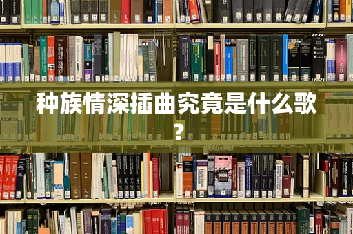 种族情深插曲究竟是什么歌？