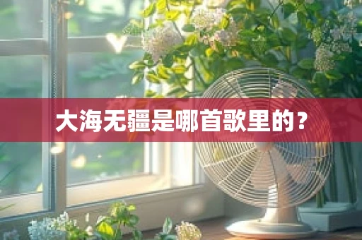 大海无疆是哪首歌里的？