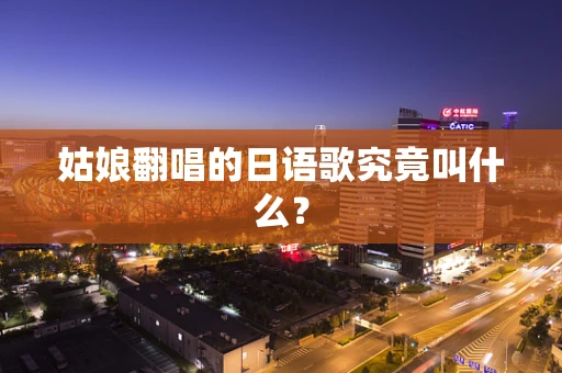 姑娘翻唱的日语歌究竟叫什么？
