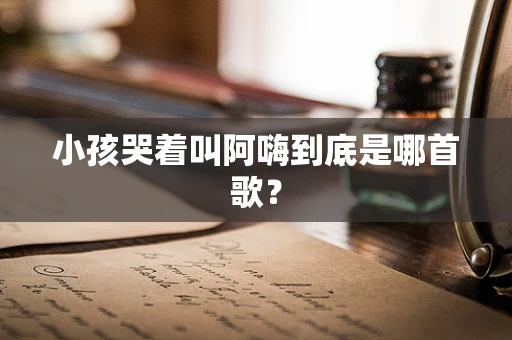 小孩哭着叫阿嗨到底是哪首歌？