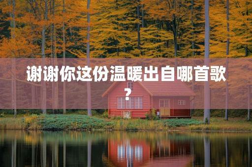 谢谢你这份温暖出自哪首歌？