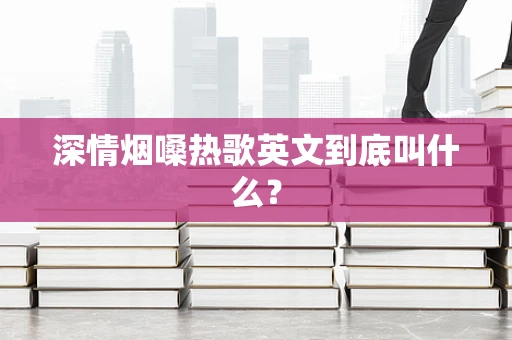 深情烟嗓热歌英文到底叫什么？