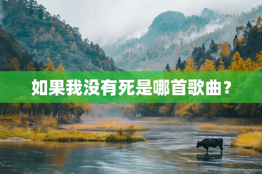 如果我没有死是哪首歌曲？
