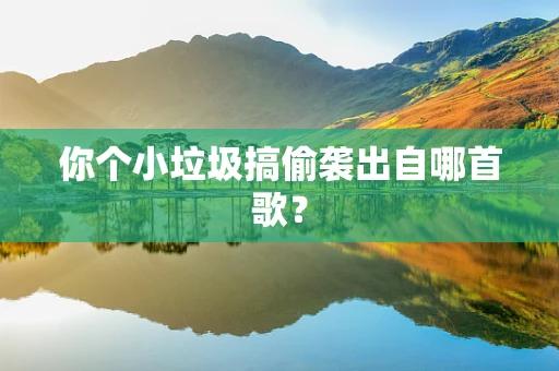 你个小垃圾搞偷袭出自哪首歌？