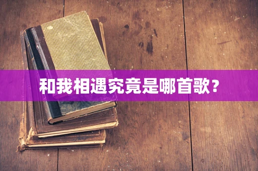 和我相遇究竟是哪首歌？