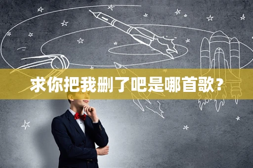 求你把我删了吧是哪首歌？