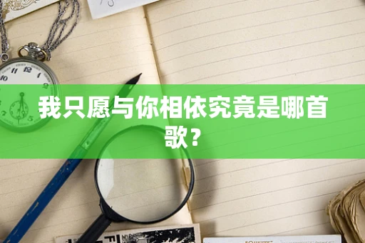我只愿与你相依究竟是哪首歌？