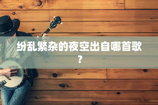 纷乱繁杂的夜空出自哪首歌？