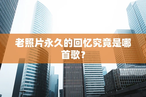 老照片永久的回忆究竟是哪首歌？
