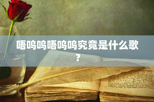 唔呜呜唔呜呜究竟是什么歌？