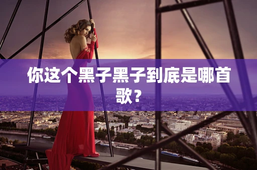 你这个黑子黑子到底是哪首歌？