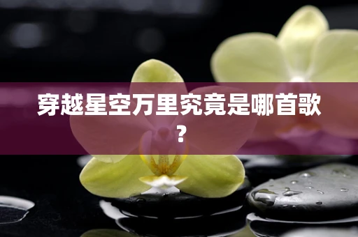 穿越星空万里究竟是哪首歌？