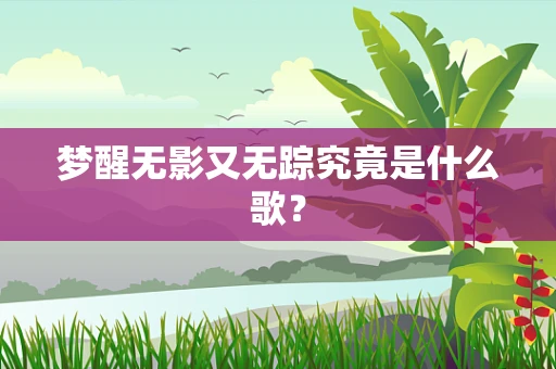 梦醒无影又无踪究竟是什么歌？