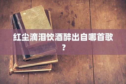 红尘滴泪饮酒醉出自哪首歌？
