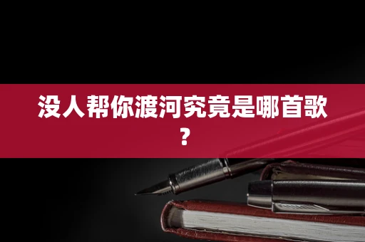 没人帮你渡河究竟是哪首歌？