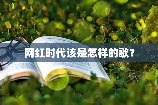 网红时代该是怎样的歌？