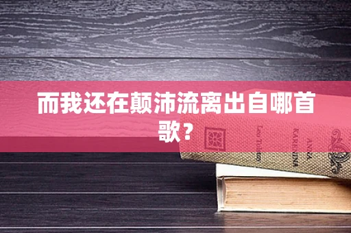 而我还在颠沛流离出自哪首歌？