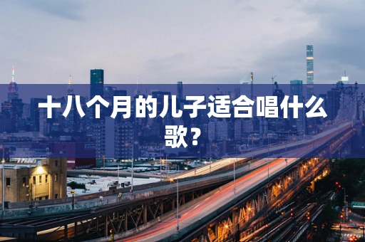 十八个月的儿子适合唱什么歌？