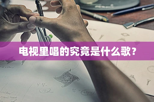 电视里唱的究竟是什么歌？