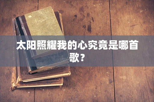 太阳照耀我的心究竟是哪首歌？