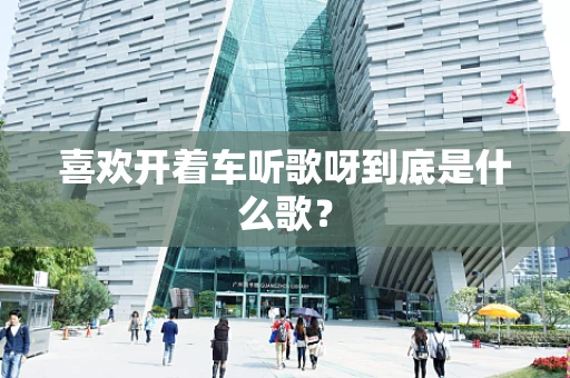喜欢开着车听歌呀到底是什么歌？