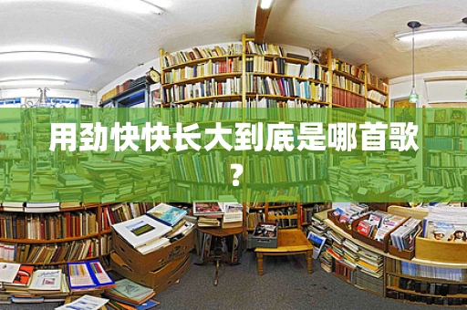 用劲快快长大到底是哪首歌？