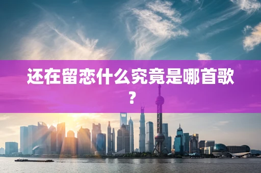 还在留恋什么究竟是哪首歌？