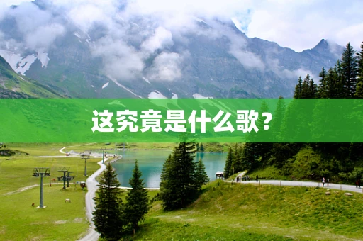 这究竟是什么歌？