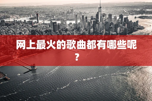 网上最火的歌曲都有哪些呢？