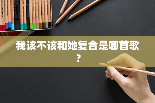 我该不该和她复合是哪首歌？