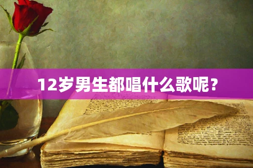 12岁男生都唱什么歌呢？