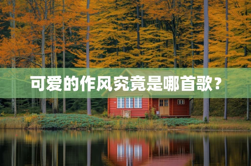 可爱的作风究竟是哪首歌？