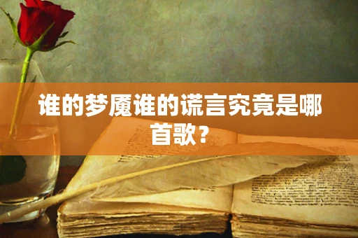 谁的梦魇谁的谎言究竟是哪首歌？