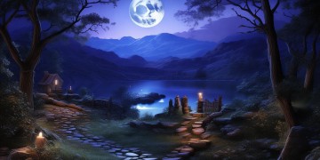 这里夜色迷人出自哪首歌？