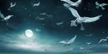 在永恒的夜里飞翔究竟是哪首歌？
