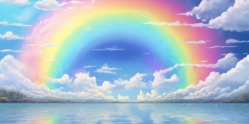 天空上面的彩虹究竟是哪首歌？