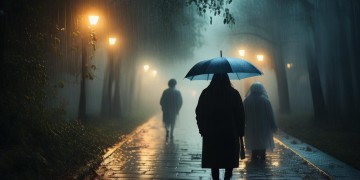 两个人冒雨去溜达到底是哪首歌？