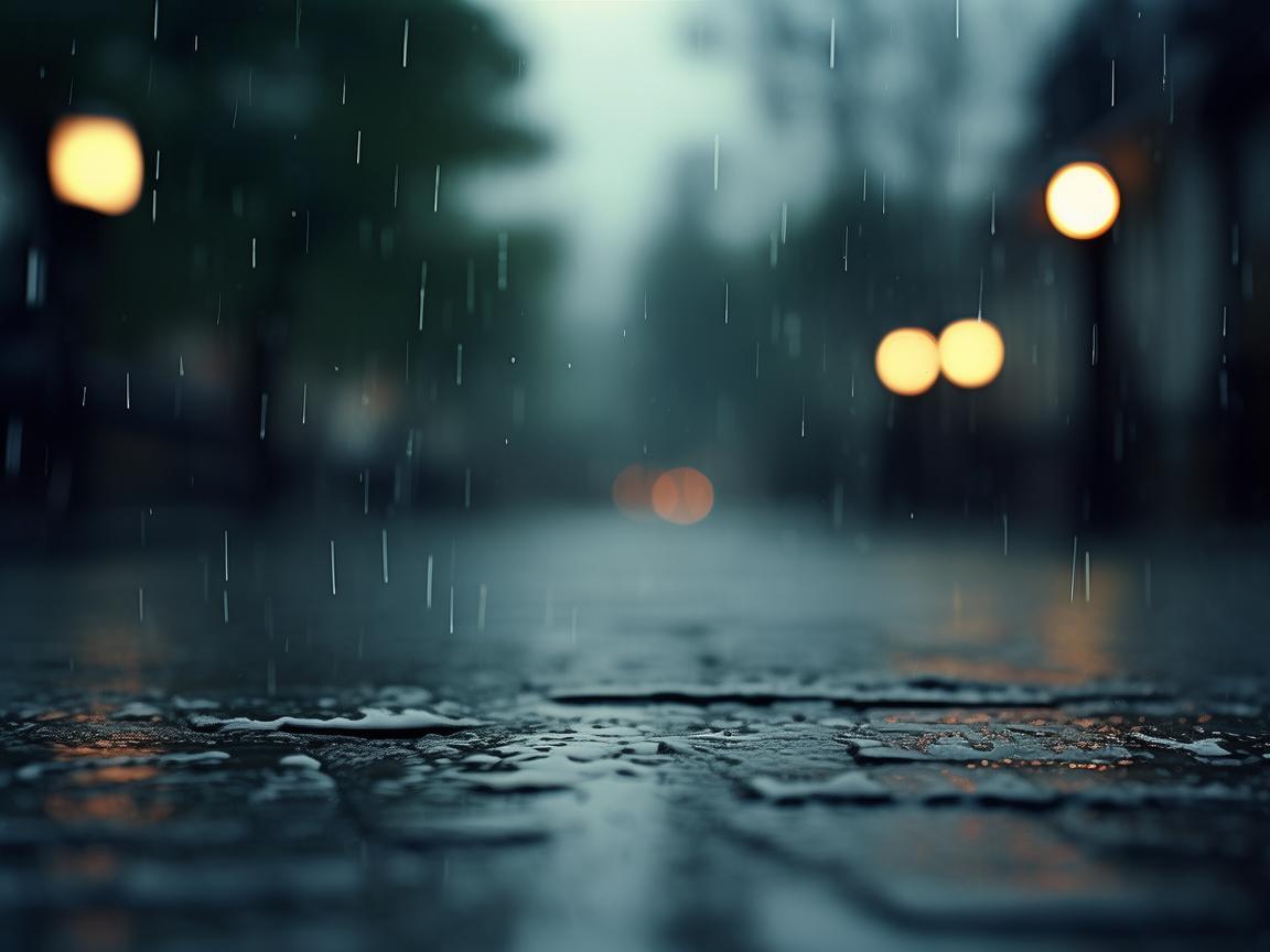 天在下雨而我在出自哪首歌？