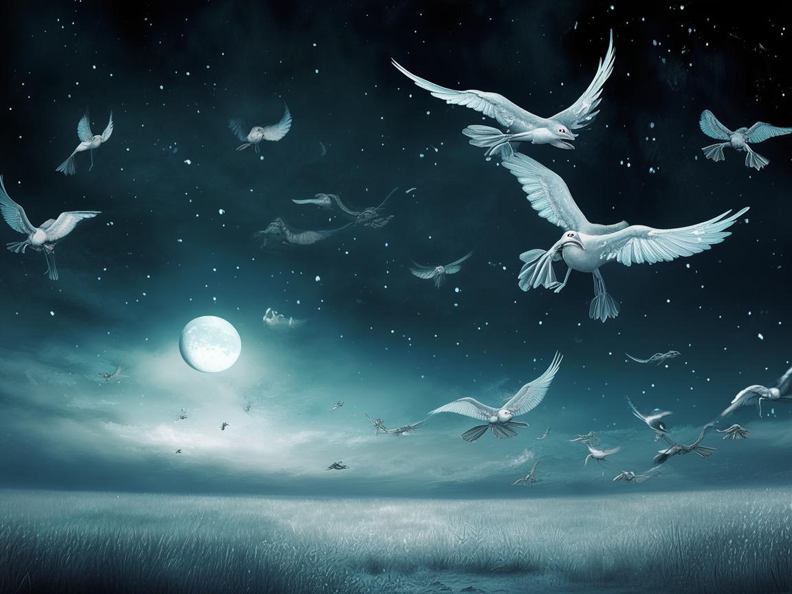 在永恒的夜里飞翔究竟是哪首歌？