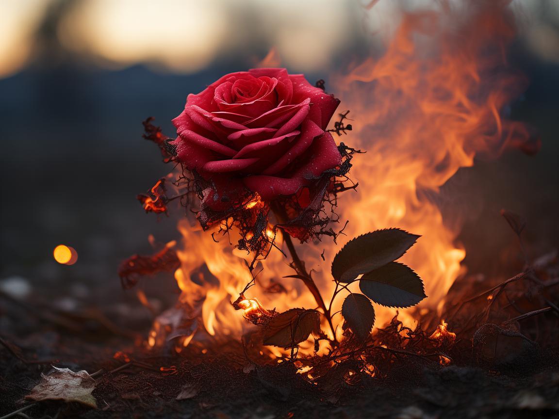 红玫瑰在燃烧究竟是哪首歌? 红玫瑰在燃烧究竟是哪首歌?